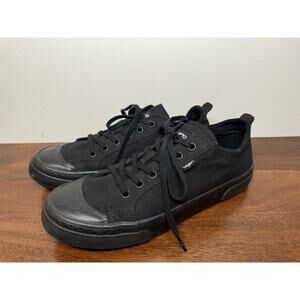 Ugg Aries All Black Women's Low Top Sneaker Tennis Shoes Size 8.5